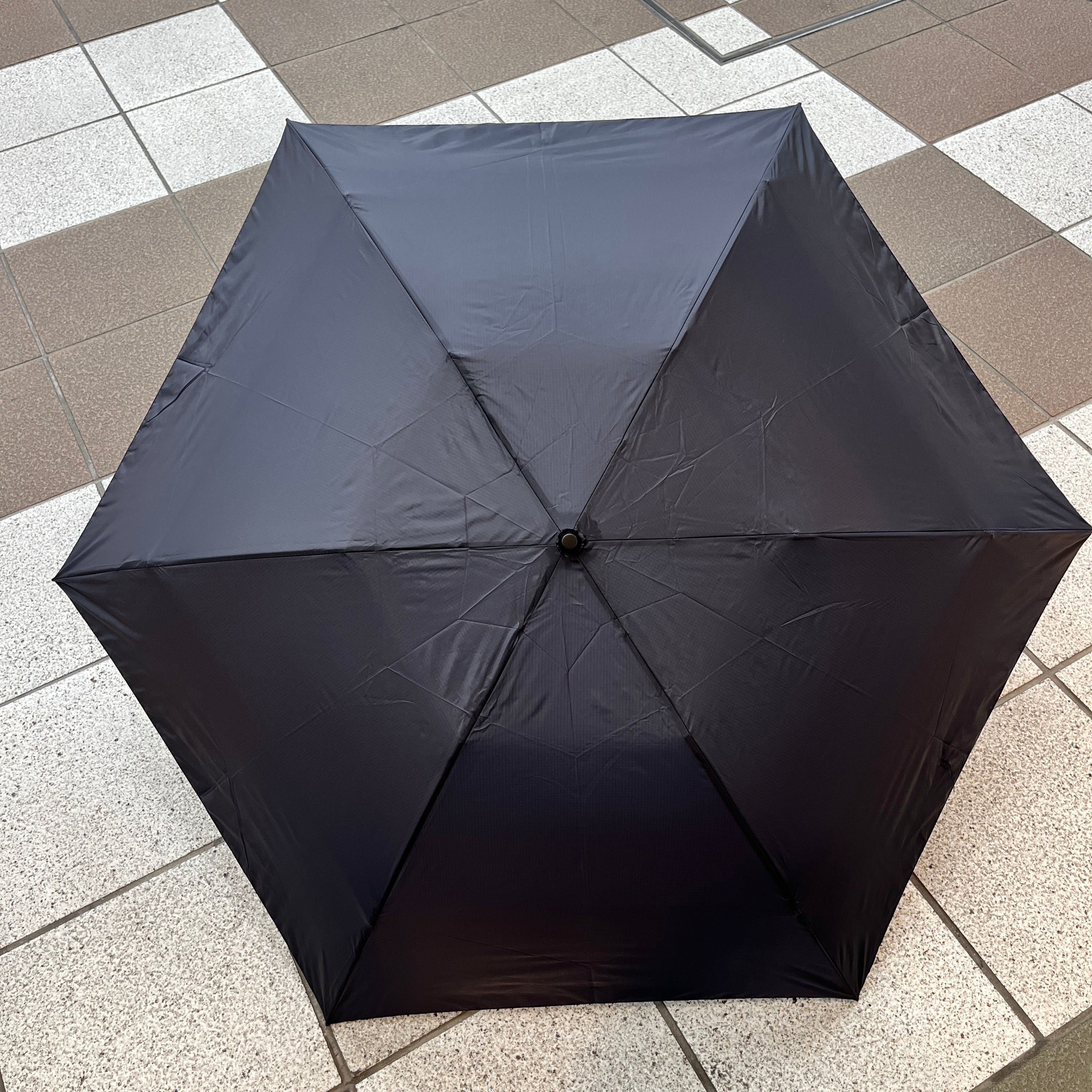 ジバンシイー 軽量紳士用折り畳み雨傘-